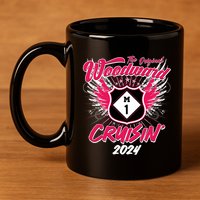The Original Woodward Ave M1 Cruisin Wings 11oz C Handle Ceramic Mug