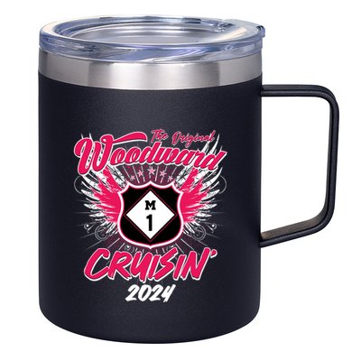 The Original Woodward Ave M1 Cruisin Wings 12oz Stainless Steel Coffee Mug