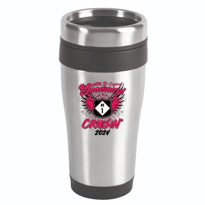 The Original Woodward Ave M1 Cruisin Wings 16oz Travel Tumbler