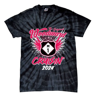 The Original Woodward Ave M1 Cruisin Wings Tie-Dye T-Shirt