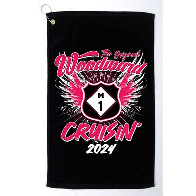 The Original Woodward Ave M1 Cruisin Wings Golf Towel
