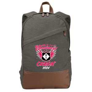 The Original Woodward Ave M1 Cruisin Wings Cotton Canvas Backpack