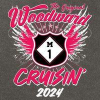 The Original Woodward Ave M1 Cruisin Wings Cotton Canvas Backpack