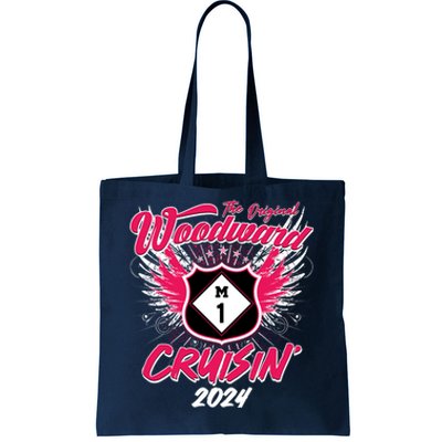 The Original Woodward Ave M1 Cruisin Wings Tote Bag