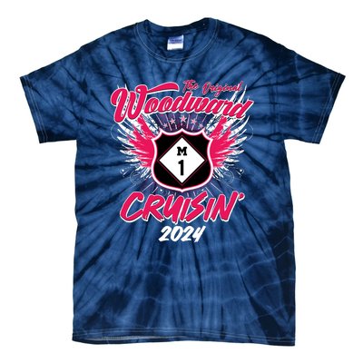 The Original Woodward Ave M1 Cruisin Wings Tie-Dye T-Shirt