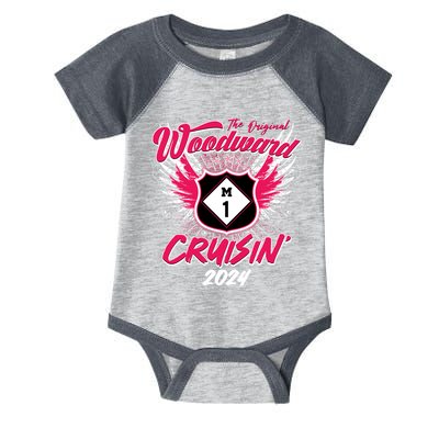 The Original Woodward Ave M1 Cruisin Wings Infant Baby Jersey Bodysuit