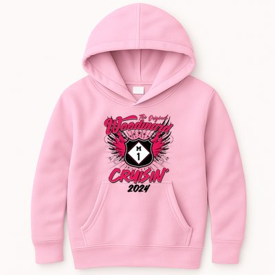 The Original Woodward Ave M1 Cruisin Wings Kids Hoodie