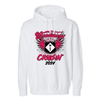 The Original Woodward Ave M1 Cruisin Wings Garment-Dyed Fleece Hoodie