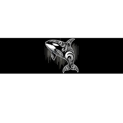 Tribal Orca | (Xs 6xl+) | Graphic Bumper Sticker