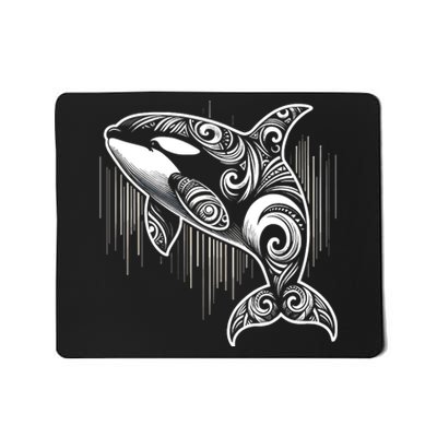 Tribal Orca | (Xs 6xl+) | Graphic Mousepad