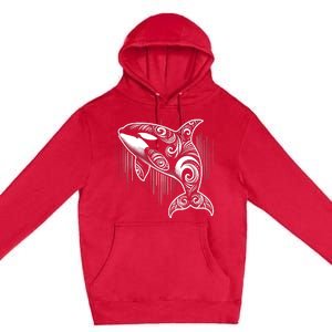 Tribal Orca | (Xs 6xl+) | Graphic Premium Pullover Hoodie