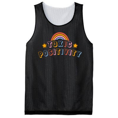 Toxic Positivity Mesh Reversible Basketball Jersey Tank