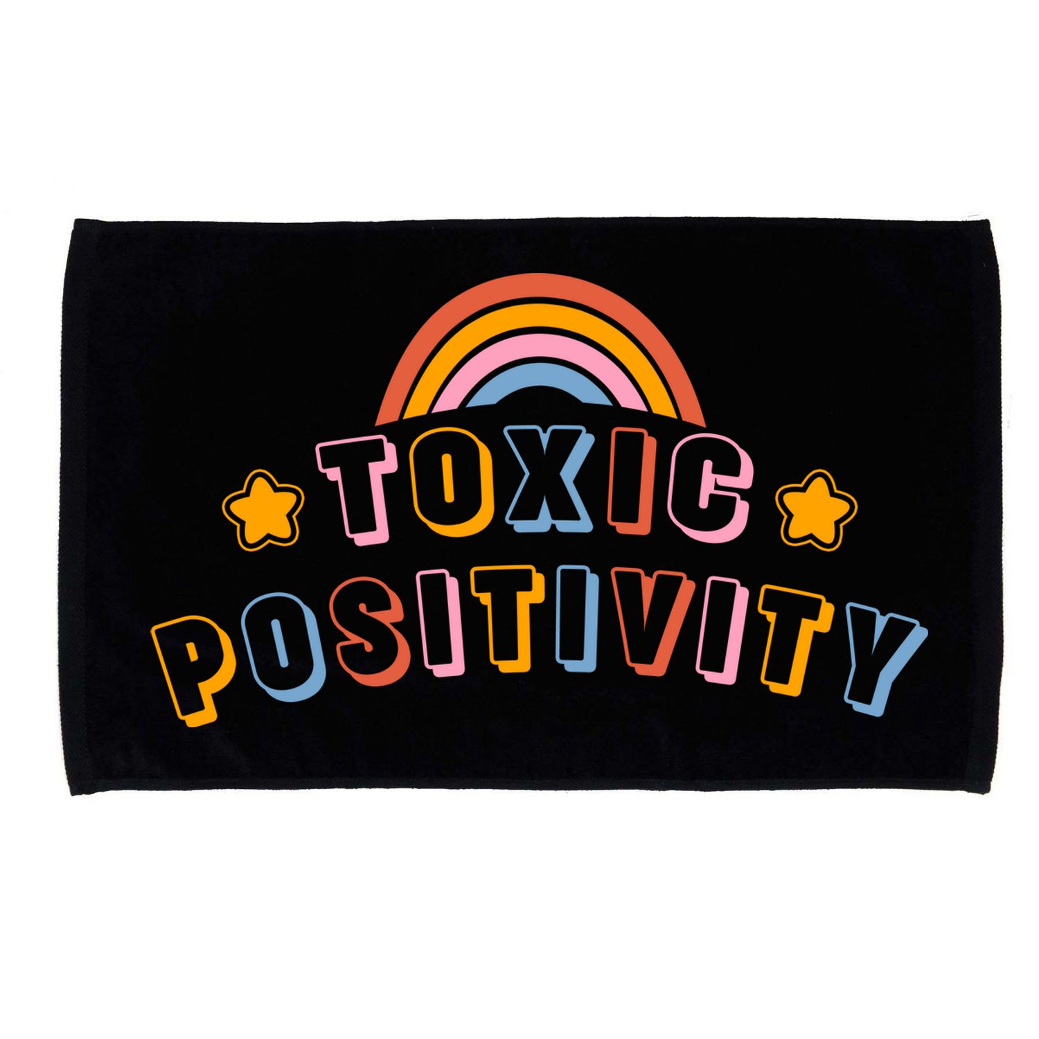 Toxic Positivity Microfiber Hand Towel