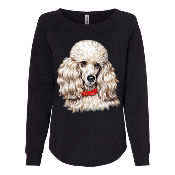 Toy Poodle Womens California Wash Sweatshirt