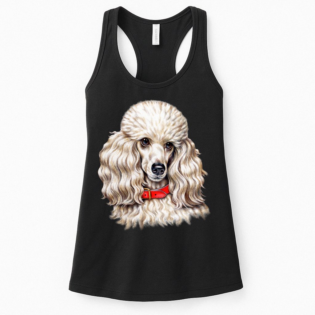 Toy Poodle Womens Tank Top