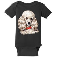 Toy Poodle Baby Bodysuit