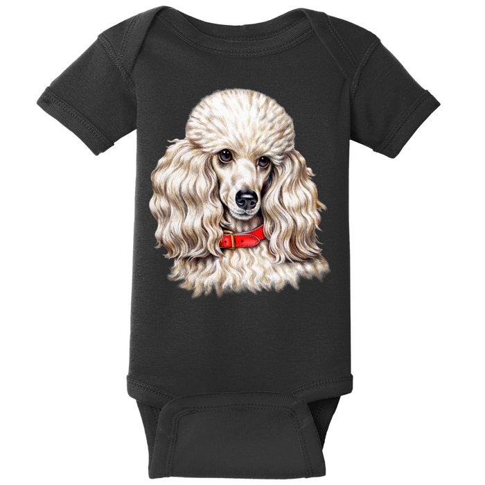 Toy Poodle Baby Bodysuit