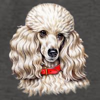 Toy Poodle Vector Backpack