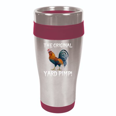 The Original Yard Pimp 16oz Travel Tumbler