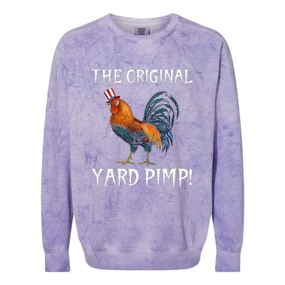 The Original Yard Pimp Colorblast Crewneck Sweatshirt