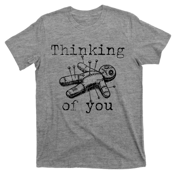 Thinking Of You Funny Vintage Voodoo Doll T-Shirt