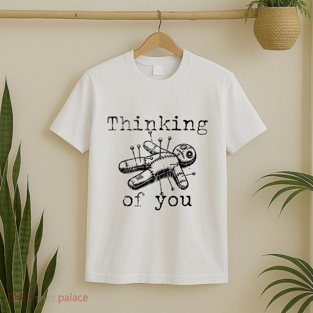 Thinking Of You Funny Vintage Voodoo Doll T-Shirt