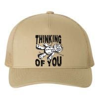 Thinking Of You Voodoo Doll Funny Halloween 2024 Gift Yupoong Adult 5-Panel Trucker Hat