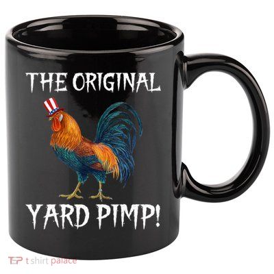 The Original Yard Pimp 11oz C Handle Ceramic Mug