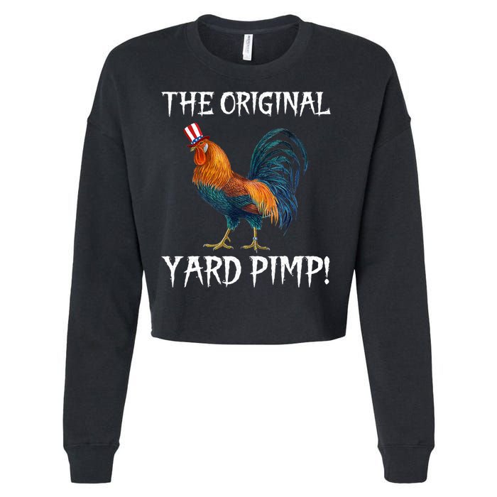The Original Yard Pimp Cropped Pullover Crew