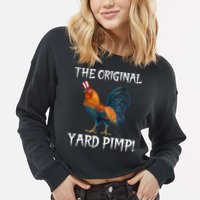 The Original Yard Pimp Cropped Pullover Crew