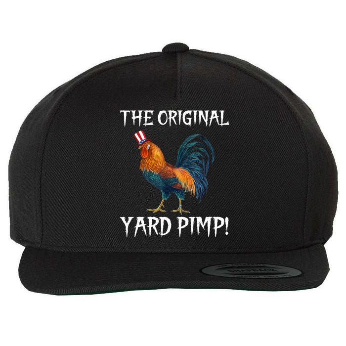 The Original Yard Pimp Wool Snapback Cap