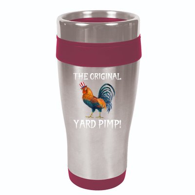The Original Yard Pimp 16oz Travel Tumbler