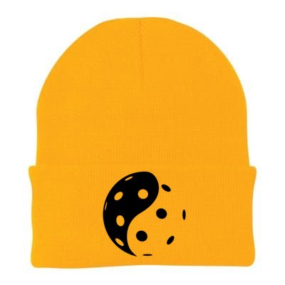 The Original Yin Yang Pickleball Great Gift Knit Cap Winter Beanie