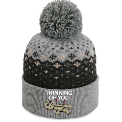 Thinking Of You Voodoo Doll The Baniff Cuffed Pom Beanie