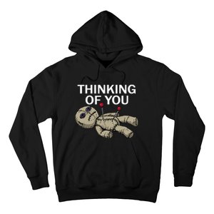 Thinking Of You Voodoo Doll Hoodie