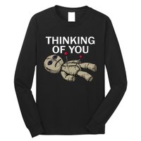 Thinking Of You Voodoo Doll Long Sleeve Shirt