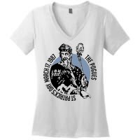 The Pogues 1987 St Patricks Day Tour Women's V-Neck T-Shirt