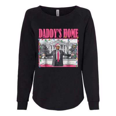 Trump Pin.K 2024 Take America Back DaddyS Home Christmas Womens California Wash Sweatshirt