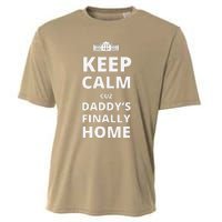 Trump President 2024 Keep Calm Cuz DaddyS Finally Home Cooling Performance Crew T-Shirt