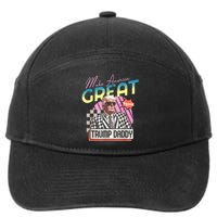 Trump Pink 2024 Funny Trump Take America Back Daddys Home Gift 7-Panel Snapback Hat