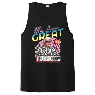 Trump Pink 2024 Funny Trump Take America Back Daddys Home Gift PosiCharge Competitor Tank