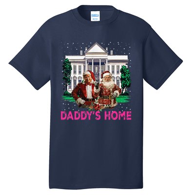 Trump Pin.K 2024 Take America Back DaddyS Home Christmas Tall T-Shirt