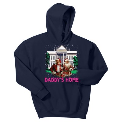 Trump Pin.K 2024 Take America Back DaddyS Home Christmas Kids Hoodie