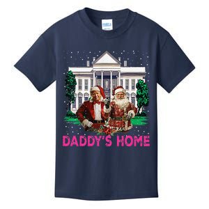 Trump Pin.K 2024 Take America Back DaddyS Home Christmas Kids T-Shirt