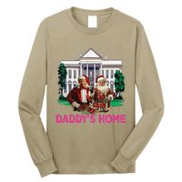 Trump Pin.K 2024 Take America Back DaddyS Home Christmas Long Sleeve Shirt