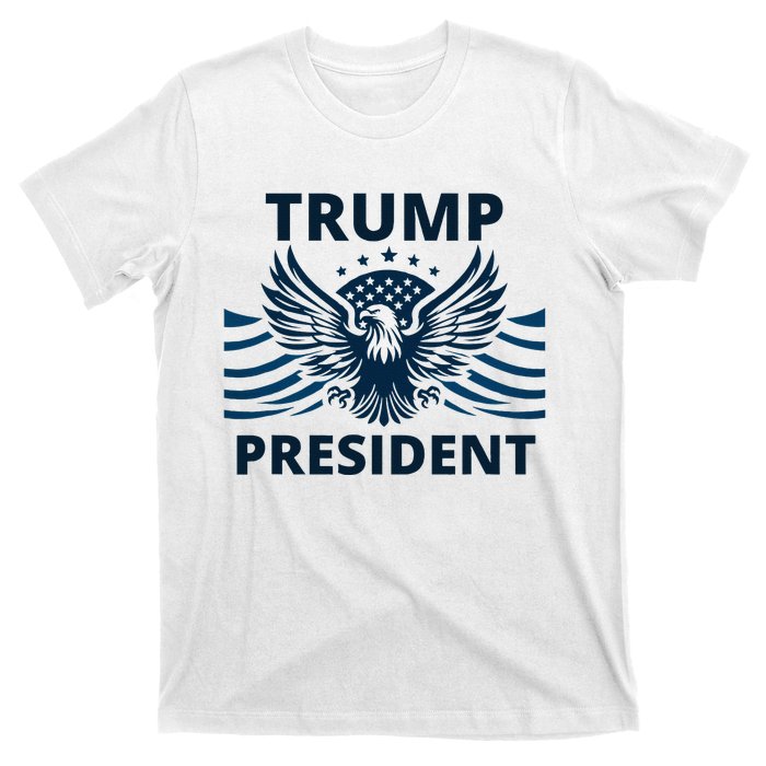 Trump President 2024 Eagle Strong Leadership T-Shirt