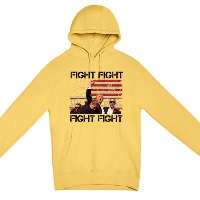 Trump Pennsylvania 2024 Fight We The People Premium Pullover Hoodie