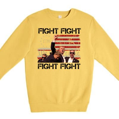 Trump Pennsylvania 2024 Fight We The People Premium Crewneck Sweatshirt