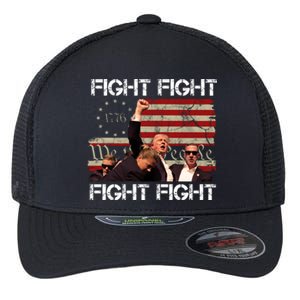 Trump Pennsylvania 2024 Fight We The People Flexfit Unipanel Trucker Cap