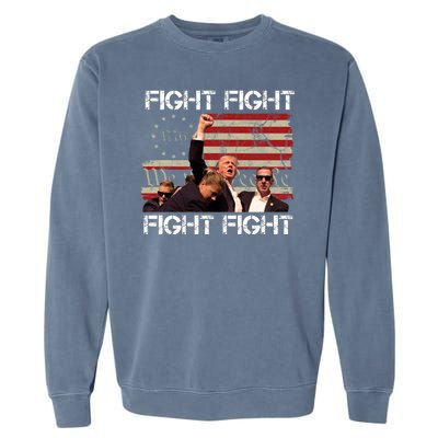 Trump Pennsylvania 2024 Fight We The People Garment-Dyed Sweatshirt